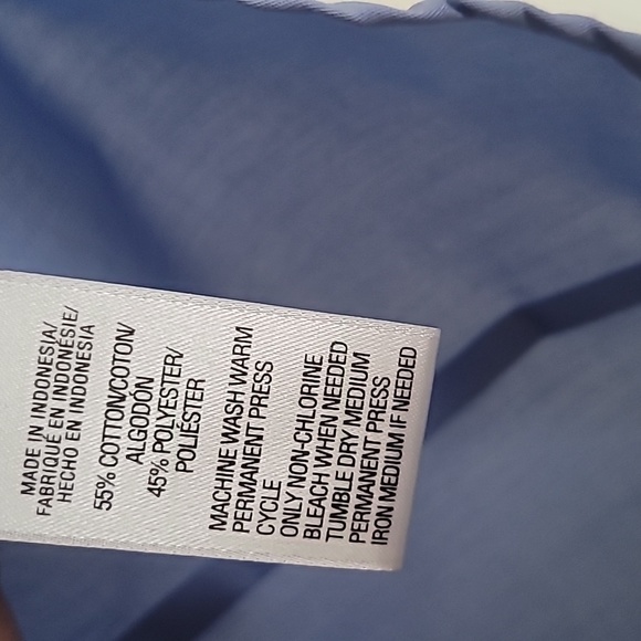 Blue button down shirt & Blue/Grey Vest Pinstripe pants - Picture 6 of 9